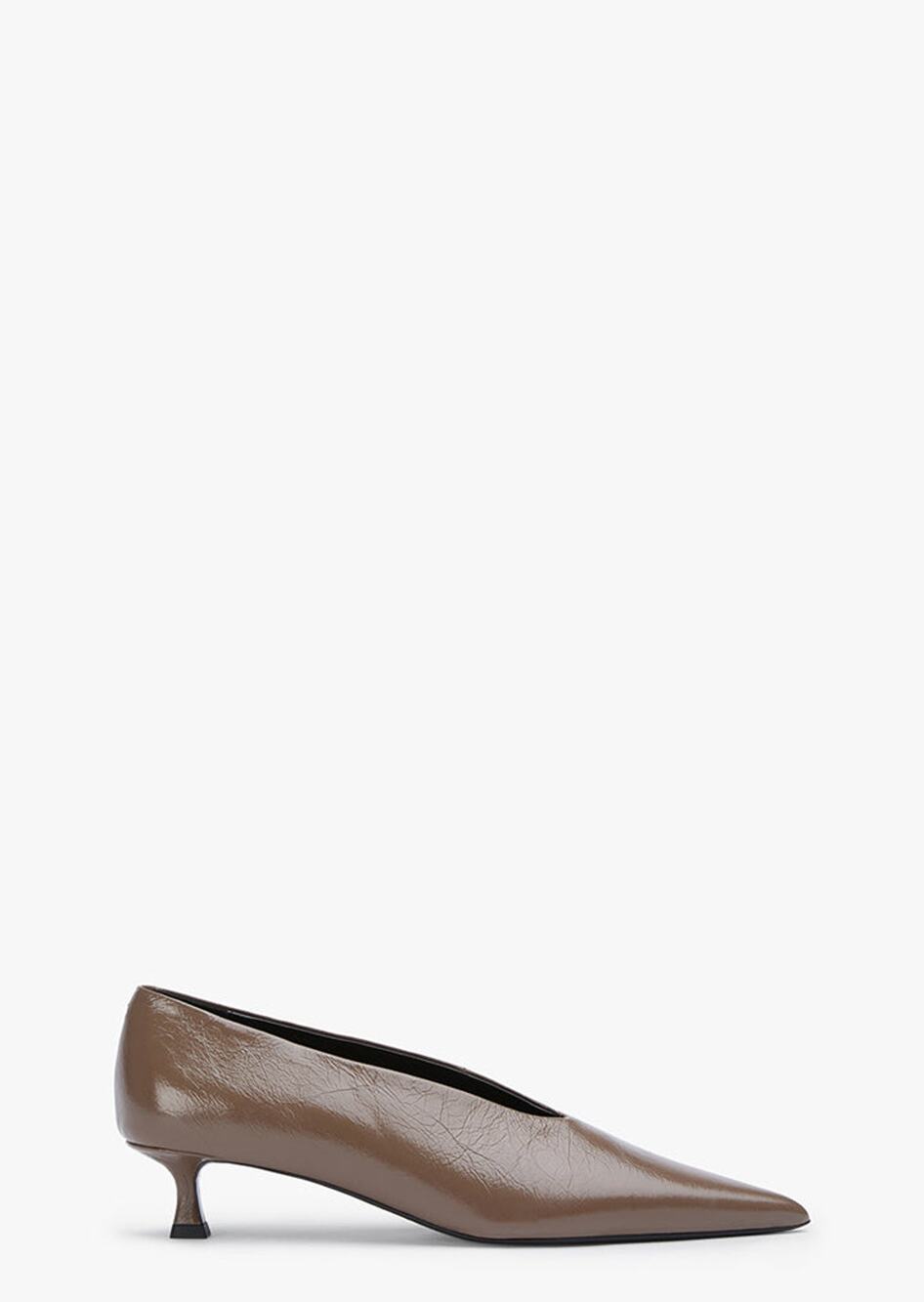 Tony Bianco Cherry Kitten Heel Pumps Crinkle Work Office Retro Preppy Fall 7